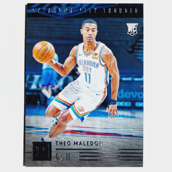 Oklahoma City Thunder (Theo Maledon) - BKBL [21_TM1] - Rookie Card (RC) - Picture 2 of 3